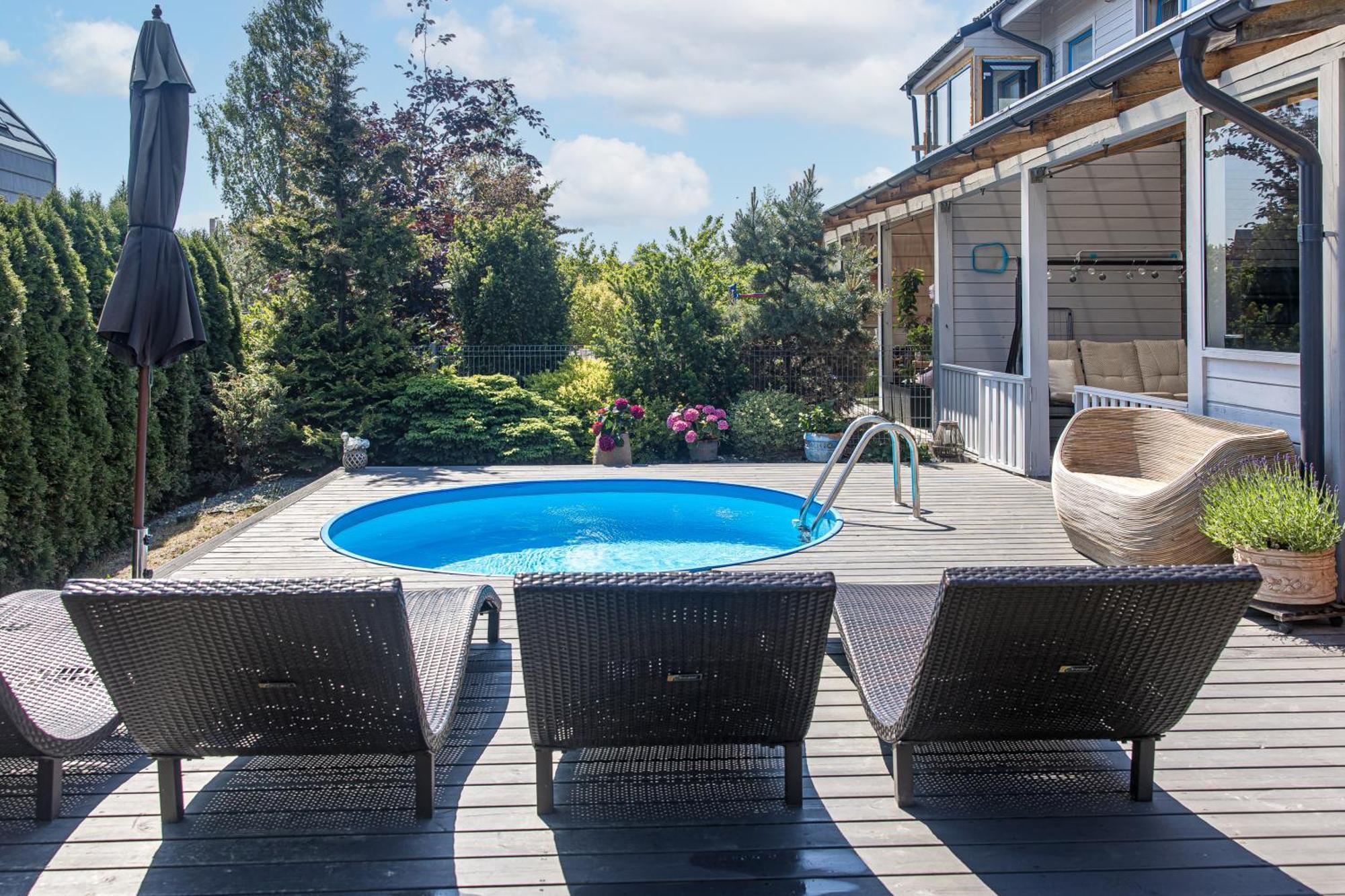 Villa With Private Pool Laumes Juosta Palanga Eksteriør bilde