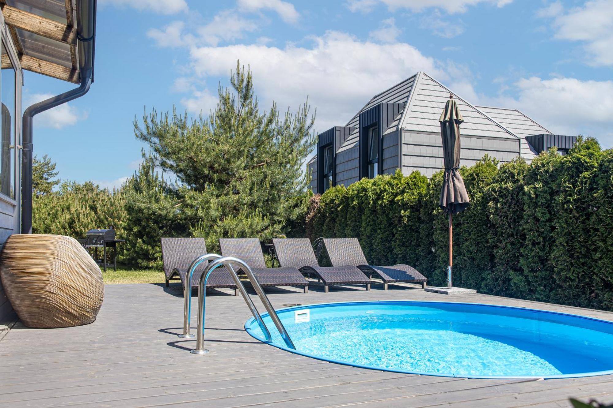 Villa With Private Pool Laumes Juosta Palanga Eksteriør bilde